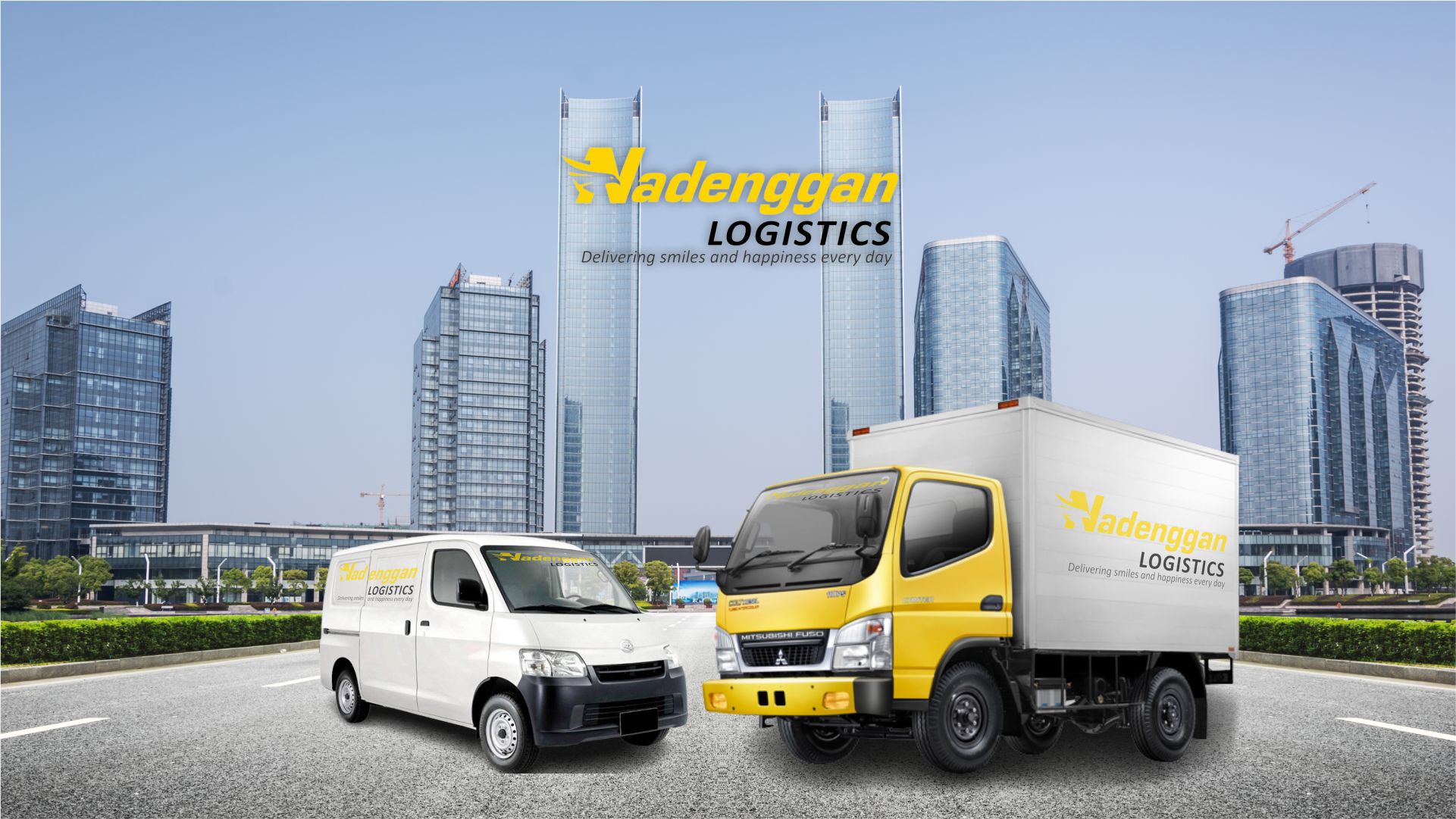 gambar armada nadenggan logistics 